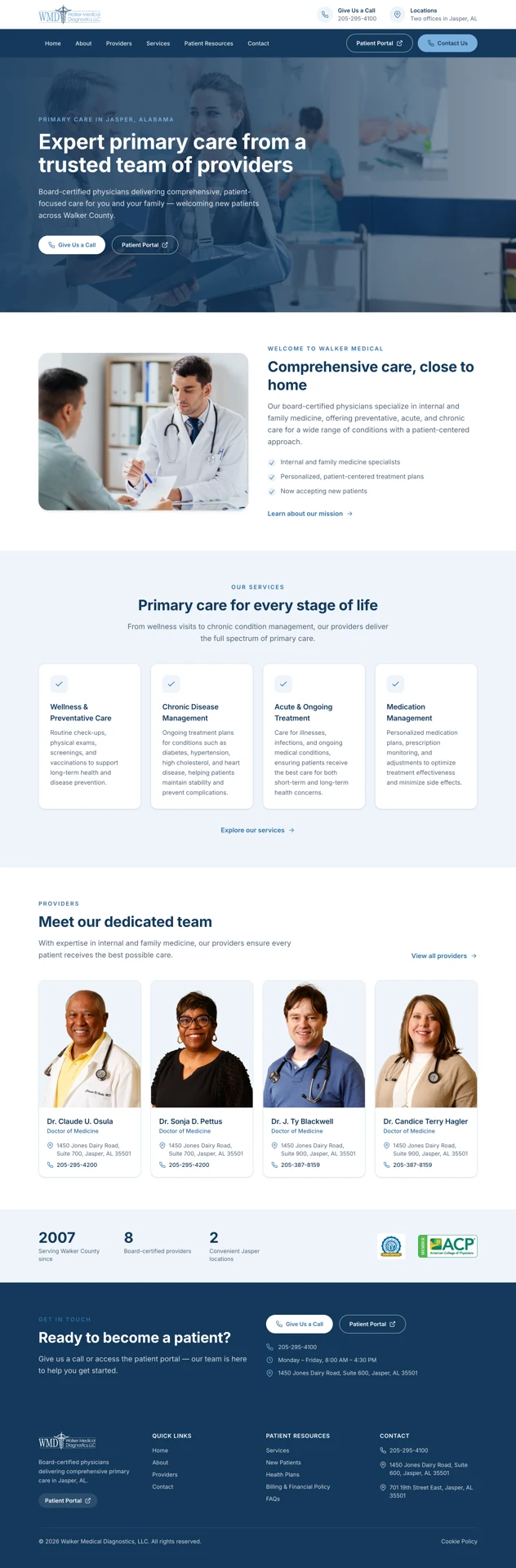 Walker Medical Diagnostics